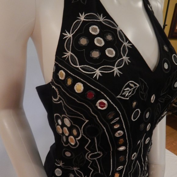 Little Rubin   DESIGNER JEWEL STUDDED VEST TOP - Picture 7 of 12